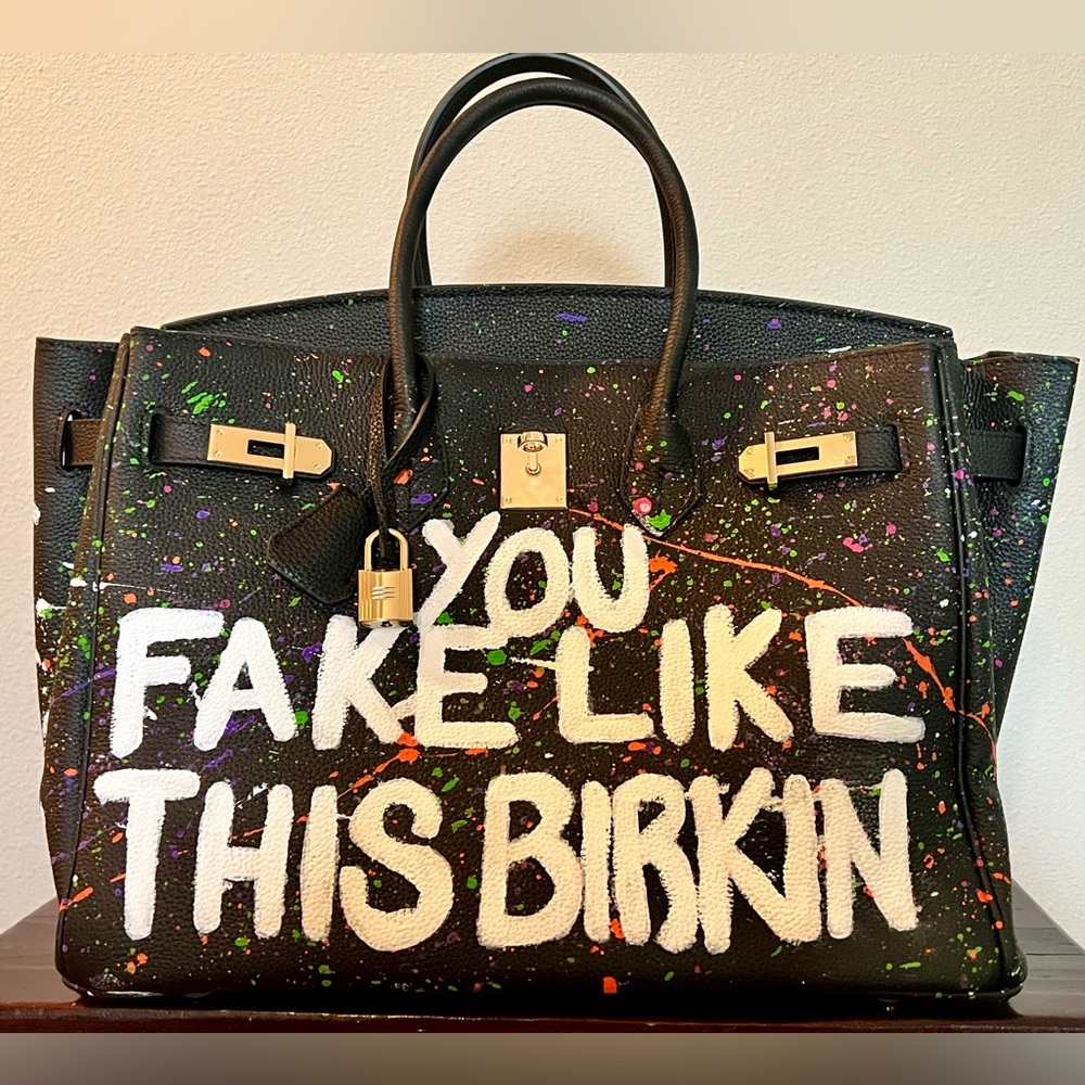 COPY - “YOU FAKE LIKE THIS” bag